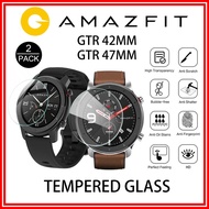 Amazfit GTR 42MM & 47MM Watch Tempered Glass (Clear) x2 pcs  Anti Scratch Amazfit Watch GTR 47MM GTR