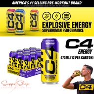 Cellucor C4 Energy RTD Performance Energy Drink Zero Sugar  (473ml x 12 cans per carton)