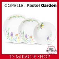 CORELLE KOREA Pastel Garden Tableware Round Plate (Small,Medium,Large) 3P Set