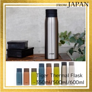 Tiger Thermal Flask – 350ml, 500ml, and 600ml Hot & Cold Retention Bottle Direct from Japan