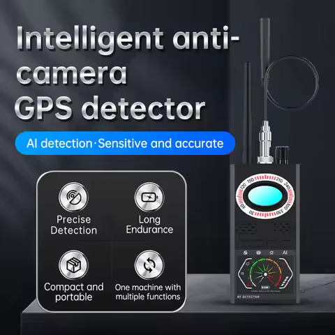 K68s GPS Detector Finder Anti-Spy Camera Detector Hotel Hidden Pinhole Camera Detector Wireless Sign