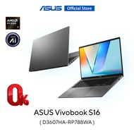 ASUS Vivobook S 16 D3607HA-RP788WA 16 Inch thin and light laptop 144Hz FHD+ AMD Ryzen™ 7 260 16GB DD
