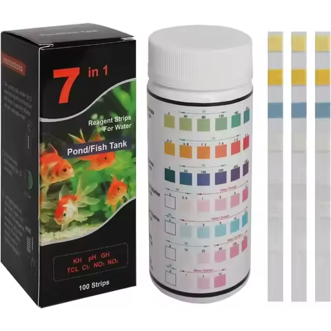 Aquarium Test Strip Freshwater Swimming Pool Aquarium Water pH Test Strips Water Quality Fish Tank T