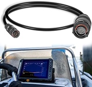 Zymurgoes 8M4004174 Sonar Adapter Cable Replacement for Lowrance HDS Carbon/Live, Elite Ti, Elite Ti
