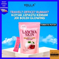 LAWWA SKIN REBORN Cherry White Tomato Brightening Supplement, Mencerahkan Kulit