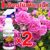 น้ำยานำเข้าจากญี่ปุ่น บานสะพรั่งในคืนเดียว สเปรย์บำรุงกุหลาบเข้มข้นมาก 500ml ปุ๋ยใส่กุหลาบปุ๋ยเร่งดอ