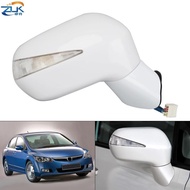 ZUK Outer Side Rearview Mirror Assy For HONDA CIVIC FA1 FD1 FD2 2006 2007 2008 2009 2010 2011 5-PINS
