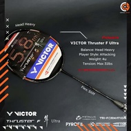 VICTOR THRUSTER F ULTRA (4U/G5) Badminton Racket Original 100%