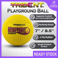 Trident Milestone Playground Ball Dodgeball Yellow Outdoor Dodgeball