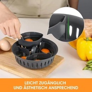 ZHAOX55OI Egg Poacher Insert, Dual Function Dishwasher Safe Egg Cooker Basket, Removable Poaching Cu