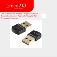 USB Bluetooth 5.0 Adapter Dongle - Bluetooth Transmitter Receiver Audio V5.0 Adapter For Computer PC Laptop