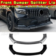 For Mercedes Benz GLB-Class X247 GLB220 GLB35 2024+ Body Kit Bumper Protector Front Bumper Lip Car A