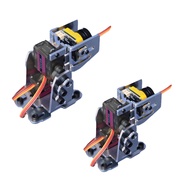 Adjustable Aluminum Alloy FPV PTZ Stand for Aircraft Model Camera PTZ Robotic Accessory