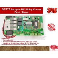 DC777 Autogate DC Sliding Control Panel / Board (Compatible to DC3 Speed Board)