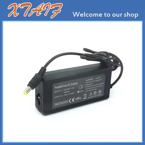 NEW 65W 19V 3.42A AC/DC Power Supply Adapter Charger For Acer Aspire E15 E14 E1-531-2644 EU/US/AU/UK