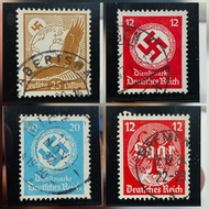 Old German Stamps In The 1920s 1940s