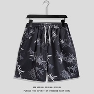 Summer Shorts Men's Street Wear Thin Design Niche Loose Large Size Sports Casual Five-point Pants A6