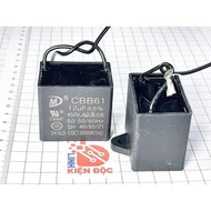 [Combo of 2] Imported CBB61 12UF 450VAC fan capacitor