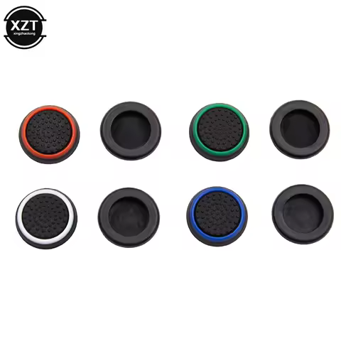 4pcs Silicone Thumb Stick Cover for Xbox 360/One PS4/PS3 PlayStation 4/3 Pro Game Controller Analog 