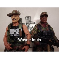Custom Neca Predator 7'inch toys soldiers dutch team member action figure marvel legends GI joe 1/12