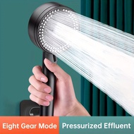 Musurjoy Bathroom Booster Shower / Handheld Shower Power Spray Shower Head / 8 Spray Effects / Bathr