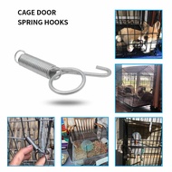 GLP Spring Hook Cage Lock for Pet Cage Wire Fence Birds Rabbirt Dog Cat Poultry Chicken