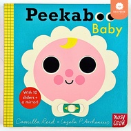 Peekaboo Baby Board Book Small Muscle Development Slide I1F5