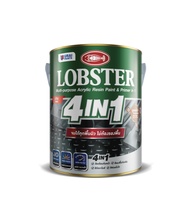 LOBSTER 4IN1 (3.4 ลิตร) ล็อบสเตอร์ โฟร์อินวัน สีทาเหล็กอเนกประสงค์ทุกพื้นผิว สีทาเหล็ก สีน้ำมัน สีทา