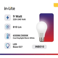 Inlite LED Bulb 9W/ 9 watt Value INB010 E27