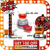 SPIN THE SHOT / WHEEL OF SHOT / HAMMER SHOT DRINKING GAME/ SPIN THE BOTTLE / KISS DRINKING DICE