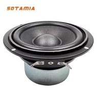 SOTAMIA 1Pcs 4 Inch Full Range Speaker Audio 4 8 Ohm 30W Altavoz Bluetooth Speaker Hifi Music Home T