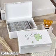Super Cute 16x9x6cm Plastic Box Fits Toploader LomoCard Cards Cute Hello Kitty Design