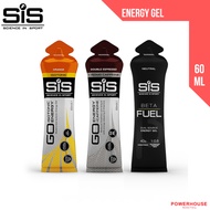 SiS Energy Gel - 1 sachet 60ml [GO Isotonic / +Caffeine, Beta Fuel][Training, Endurance, Running, Hy