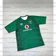 New Ireland National Rugby Team Home Jersey Summer Mens & Womens Quick-Dry Breathable T-shirt Childr