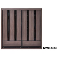 MIXBOX GOLD SERIES (2323) -Wardrobe 2 Sliding Door Width 5-10 feet x Height 8 feet