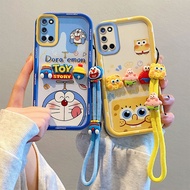 Casing for OPPO A52 A72 A92 4G Fashionable trend high-quality TPU silicone graffiti soft shell 3D cr