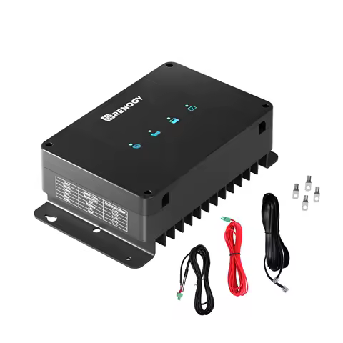 Renogy 50 Amp MPPT Charge Controller 12V MPPT Solar Charge Controller, Capable for Solar Panel and A