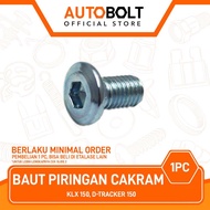 KLX 150 & D Tracker 150 M8x15 Disc Bolts 8x15 8 x 15