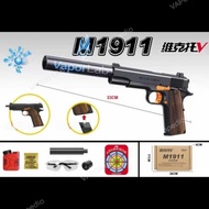 pistol mainan anak toy gun M1911 dengan magazine peluru water gel terlaris