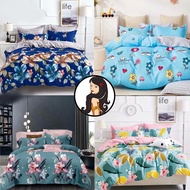Cadar Single Comforter 100% Cotton kain lembut dan sejuk