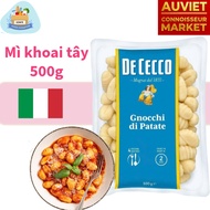 Gnocchi De Cecco potato pasta 500g imported from Italy, soft, chewy, genuine, high quality, deliciou