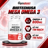 Biotech USA Mega Omega 3 Fish Oil (180 Softgels) - Made in Hungary - Gymstore