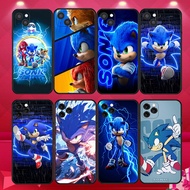 soft black iPhone 14 Plus 14 Pro Max 15 Plus 15 Pro Max sonic1 phone case