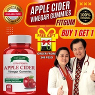 Ready Stock FITGUM Apple Cider Vinegar Gummies 100% Original for Weight Loss Original Slimming Body 