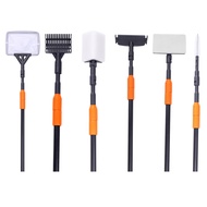 HAPPY TIME-Aquarium Cleaning Tools Kit Aquarium Clamp Set Fish Tank Net Gravel Rake Algae Scraper Fo