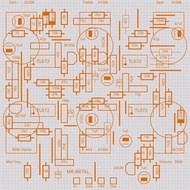 PCB EFEK GITAR DISTORSI METAL ZONE