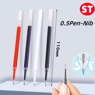 10pcs Gel Pen Refill Press Pen Refill ST Nib 0.5MM Student Stationery WJ207