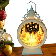 Christmas Snow Globe Lantern Christmas Tree Snow Globe Lantern For Led Glittering Lighted Lantern Santa Claus Ornaments For