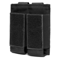 TRIWONDER Pistol Mag Pouch, Universal 9mm Nylon Magazine Holster MOLLE Double Triple Pistol Magazine