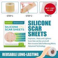 New West&Month Silicone Scar Sheets Repair Growth Lines for Smooth Skin New West&Month Lembaran Sili